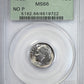 1982 Roosevelt Dime 10C PCGS MS66 OGH - No P