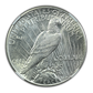1928 Peace Dollar $1 NGC AU55 Reverse