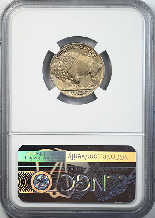 1917 Buffalo Nickel 5C NGC MS63