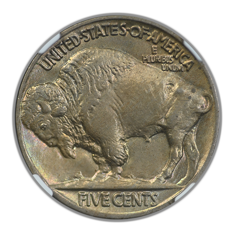 1917 Buffalo Nickel 5C NGC MS63