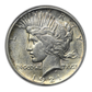 1921 Peace Dollar $1 ANACS Soapbox AU53