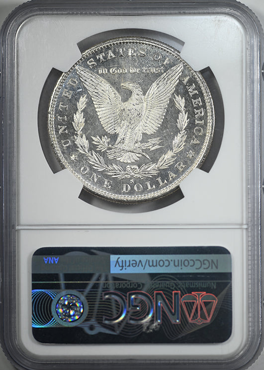 1879-S Morgan Dollar $1 NGC MS65DMPL - Deep Mirror Prooflike Reverse Slab