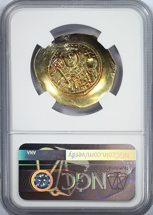 AD 1071-1078 Gold Byzantine Empire Michael VII AV/EL Hist. Nomisma NGC Ancients VF Reverse Slab