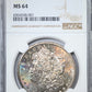 1883-CC Morgan Dollar $1 NGC MS64 - TONED!