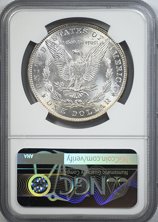 1886 Morgan Dollar $1 NGC MS65+