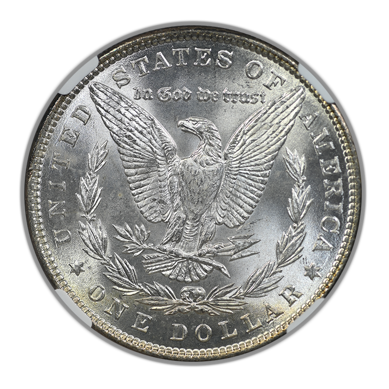 1886 Morgan Dollar $1 NGC MS65+