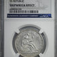 1861-O Liberty Seated Half Dollar 50C NGC Shipwreck Effect SS Republic