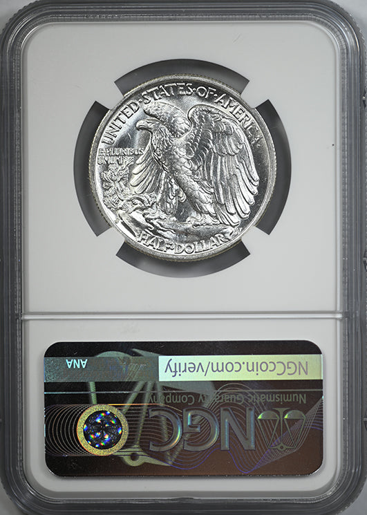 1941-S Walking Liberty Half Dollar 50C NGC MS66