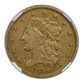 1836 Classic Head Gold Half Eagle $5 NGC VF35