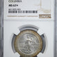 1936-D Columbia Classic Commemorative Half Dollar 50C NGC MS67+ Obverse Slab