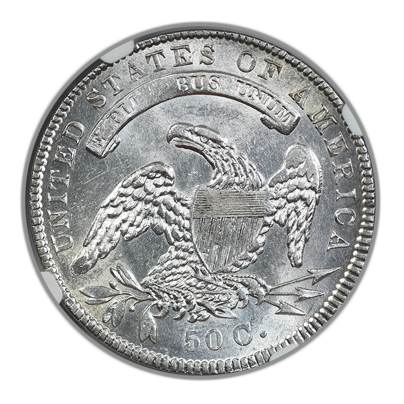 1834 Capped Bust Half Dollar 50C NGC MS61