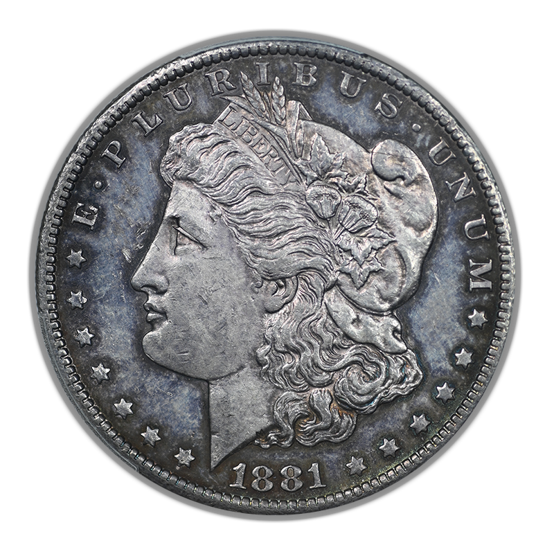 1881-CC Morgan Dollar $1 PCGS AU58 CAC