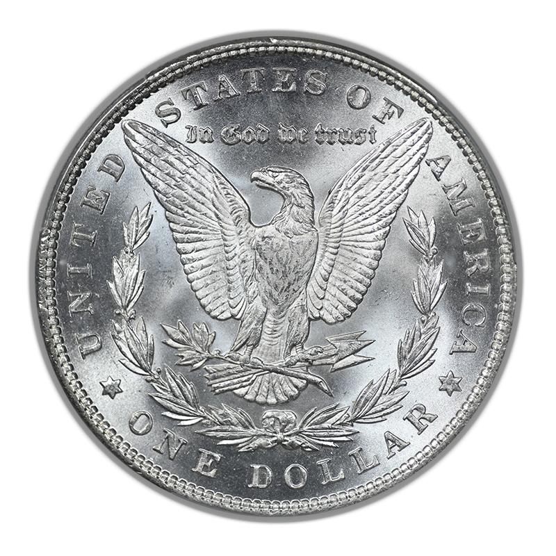 1893 Morgan Dollar $1 PCGS MS63