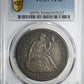 1872-S Liberty Seated Dollar $1 PCGS VF30