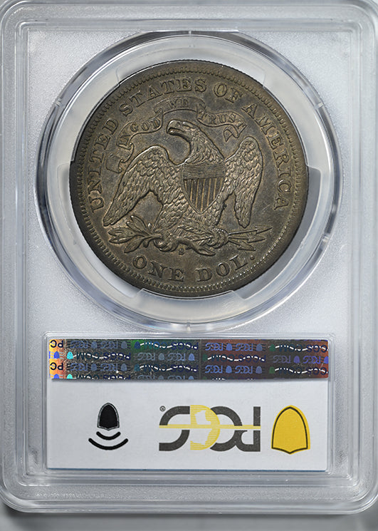 1872-S Liberty Seated Dollar $1 PCGS VF30