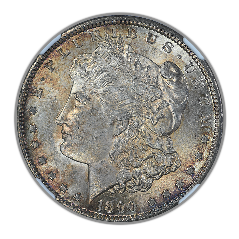 1890-CC Morgan Dollar $1 NGC MS62