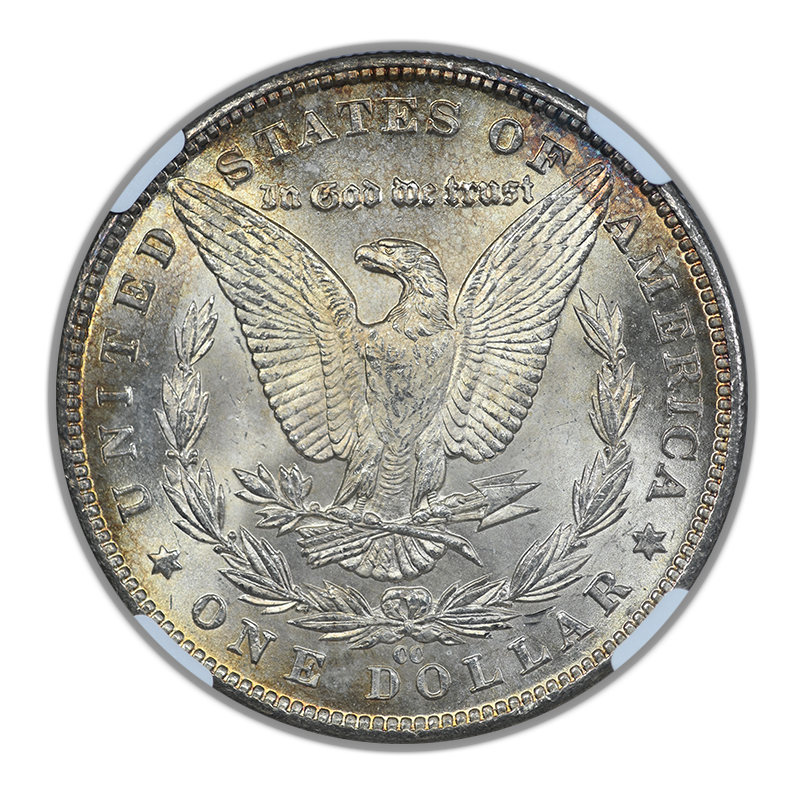 1890-CC Morgan Dollar $1 NGC MS62
