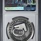 1962 World of Science Seattle World's Fair Medal NGC MS65 SH 25-5 Silver