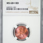 1995 Doubled Die Obverse Lincoln Memorial Cent 1C NGC MS68+RD DDO