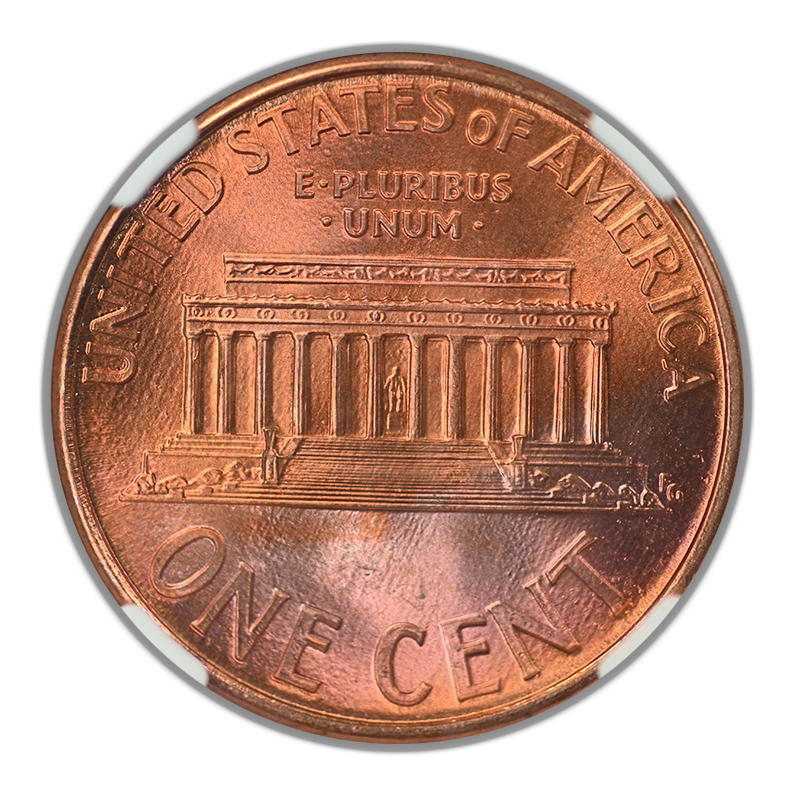 1995 Doubled Die Obverse Lincoln Memorial Cent 1C NGC MS68+RD DDO