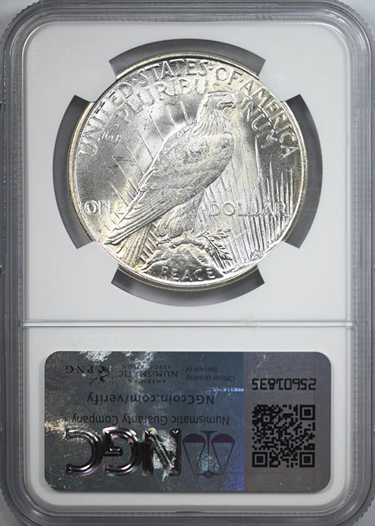 1923-S Peace Dollar $1 NGC MS64 CAC