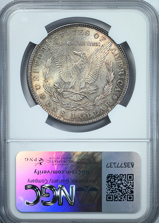 1878 7TF Reverse of 79 Morgan Dollar $1 NGC MS63 - TONED! Reverse Slab