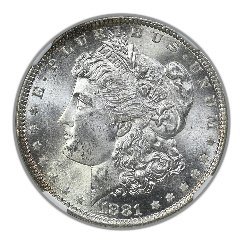 1881-O Morgan Dollar $1 NGC MS64