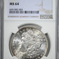 1881-O Morgan Dollar $1 NGC MS64