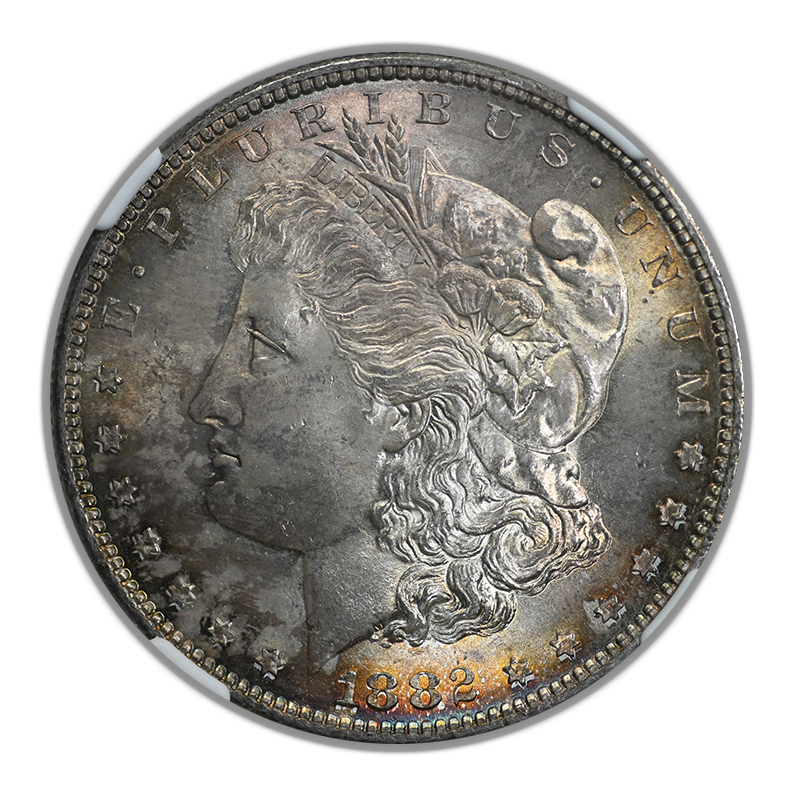 1882-S Morgan Dollar $1 NGC MS66