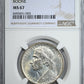 1937-S Boone Classic Commemorative Half Dollar 50C NGC MS67