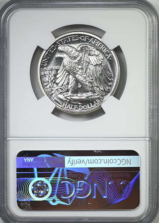 1942 Proof Walking Liberty Half Dollar 50C NGC PF68