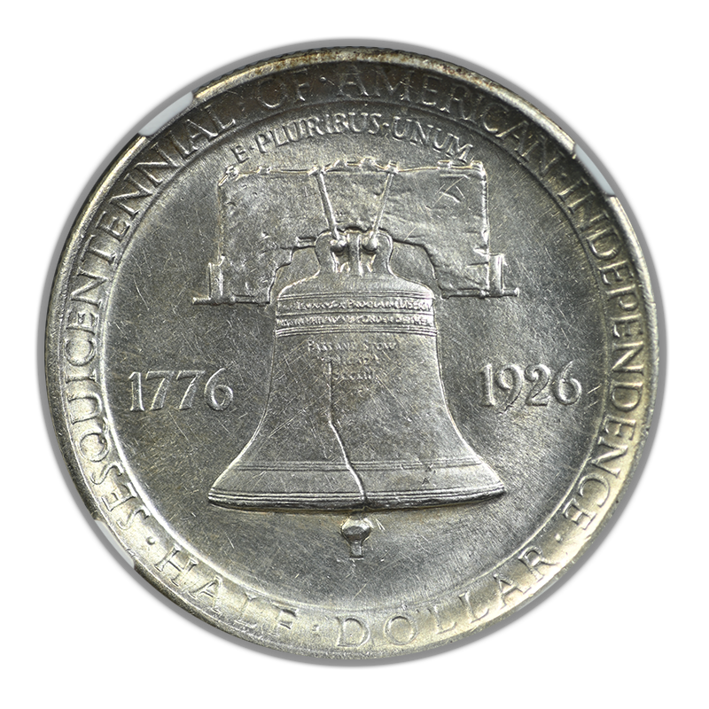 1926 American Sesquicentennial Classic Commemorative Half Dollar 50C NGC AU58