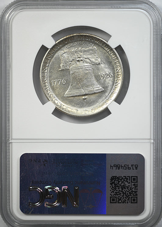 1926 American Sesquicentennial Classic Commemorative Half Dollar 50C NGC AU58