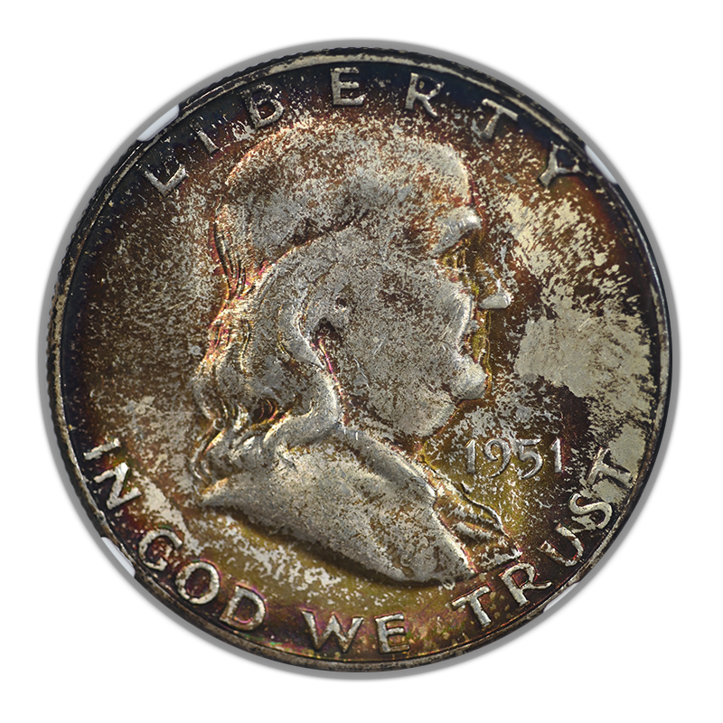 1951-S Franklin Half Dollar 50C NGC MS67