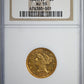 1849/49 Liberty Head Gold Half Eagle $5 NGC AU55