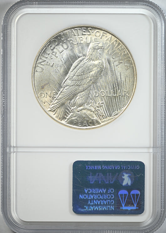 1935-S Peace Dollar $1 NGC MS63
