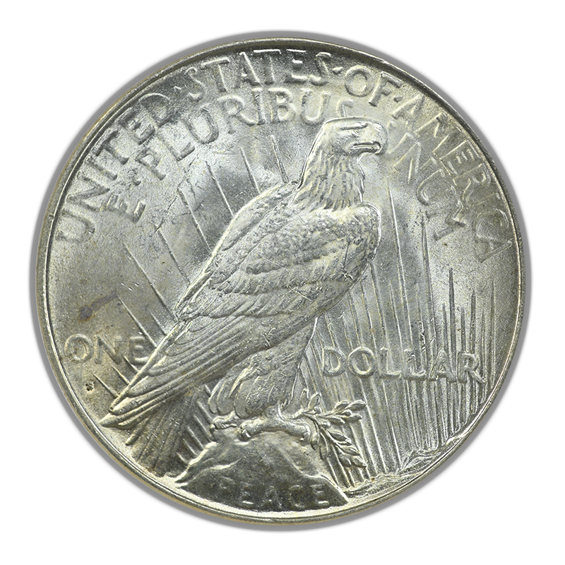 1935-S Peace Dollar $1 NGC MS63