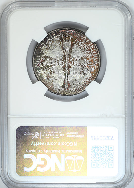 1936 Norfolk Classic Commemorative Half Dollar 50C NGC MS68 - TONED!