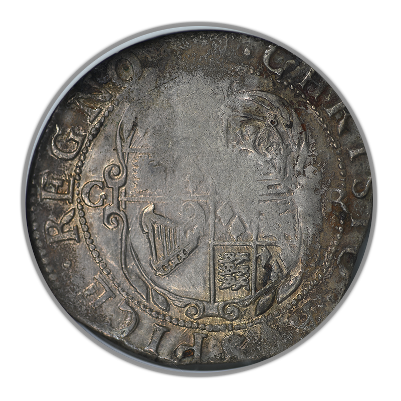 1625-49 England Shilling ANACS Soapbox F12 - Charles I