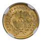 1852 Type 1 Liberty Head Gold Dollar G$1 NGC MS64+