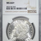 1879 Morgan Dollar $1 NGC MS66+