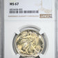 1934 Walking Liberty Half Dollar 50C NGC MS67