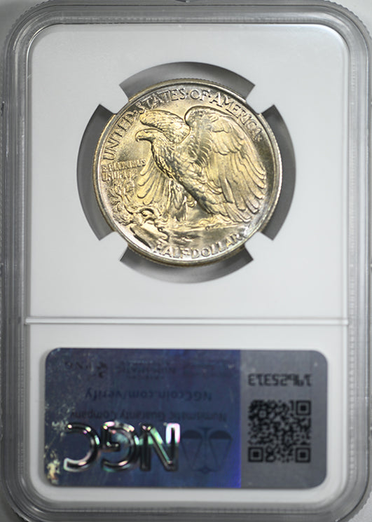 1934 Walking Liberty Half Dollar 50C NGC MS67