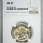 1932 Washington Quarter 25C NGC MS67