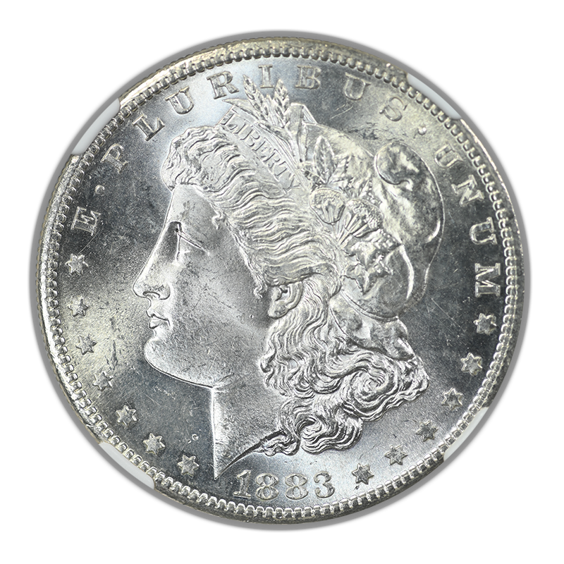 1883-S Morgan Dollar $1 NGC MS64