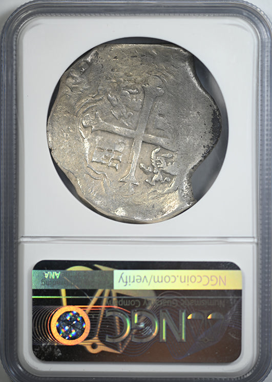 (1618-21) MOD Mexico 8R Reales Cob Philip III NGC VF25