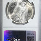 1923 Peace Dollar $1 NGC MS66 Reverse Slab