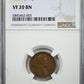 1914-D Lincoln Wheat Cent 1C NGC VF20BN Obverse Slab