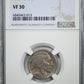 1924-S Buffalo Nickel 5C NGC VF30 Obverse Slab