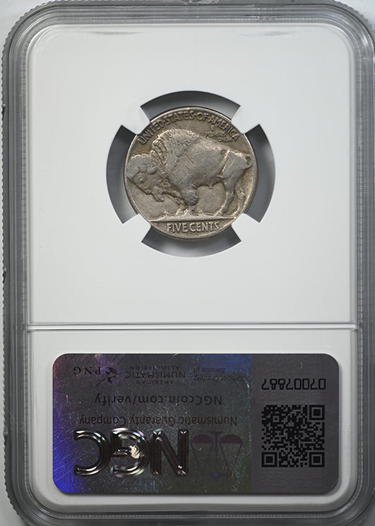 1924-S Buffalo Nickel 5C NGC VF30 Reverse Slab